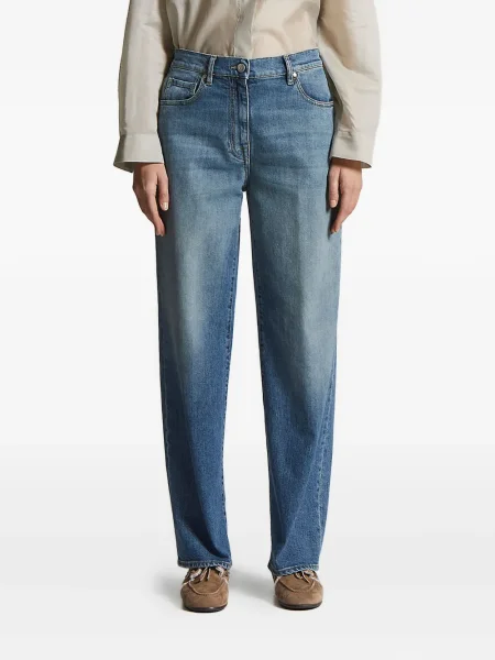 Blugi Peserico cu 5 buzunare albastru