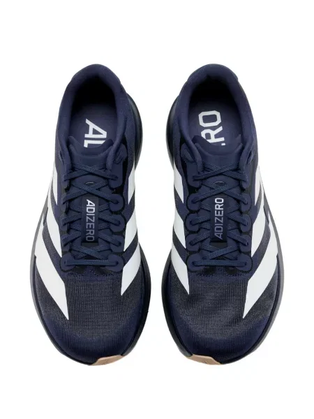 Sneakerși Adidas Adizero alergare cu motiv cu inimi de catifea cord roșu