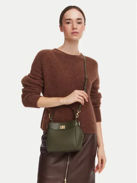 Torbica Calvin Klein Mix Media Crossbody Tamno zelena