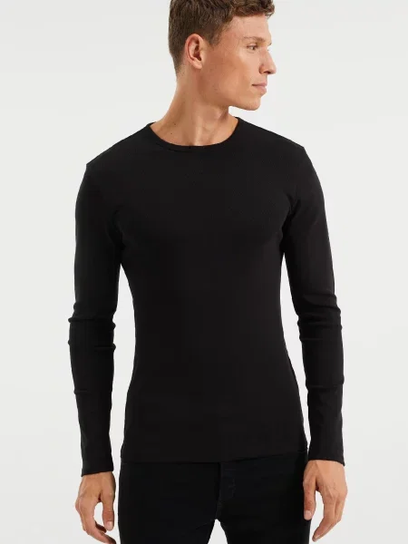 WE Fashion Tricou negru