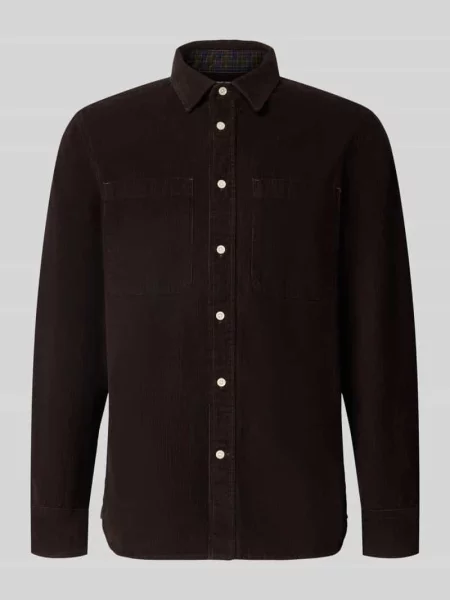 Koszula sztruksowa z czystej bawełny o kroju regular fit Barbour