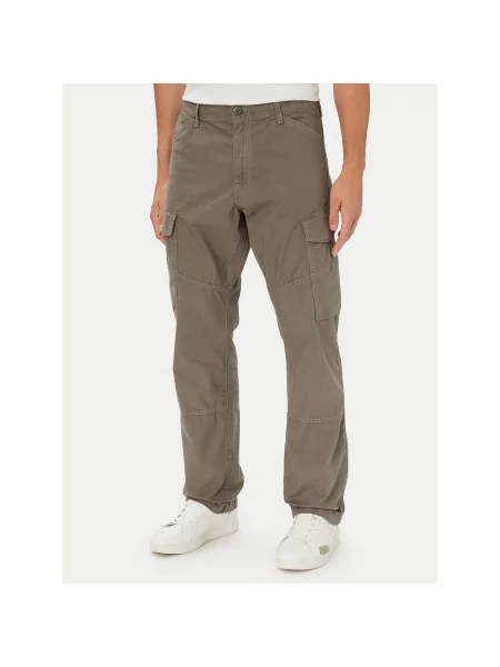 G-Star Raw Παντελόνι υφασμάτινο Clean Ανοιχτό Regular Fit πράσινο