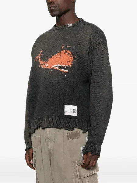 Pulover Maison Mihara Yasuhiro negru