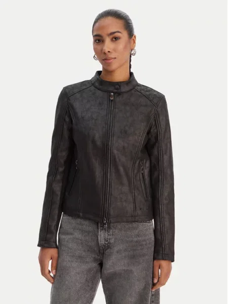 Desigual Prehodna jakna črna