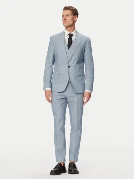 HUGO Costum deschis Extra albastru