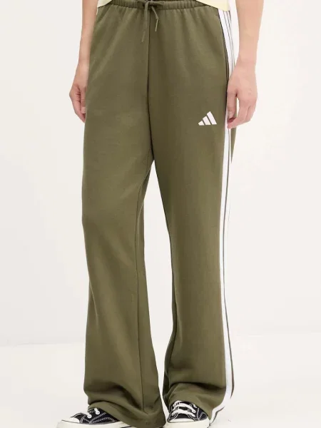 Спортивні штани adidas з аплікацією зелений