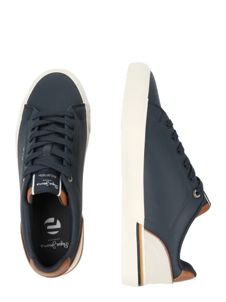 Sneakerși Pepe Jeans alb