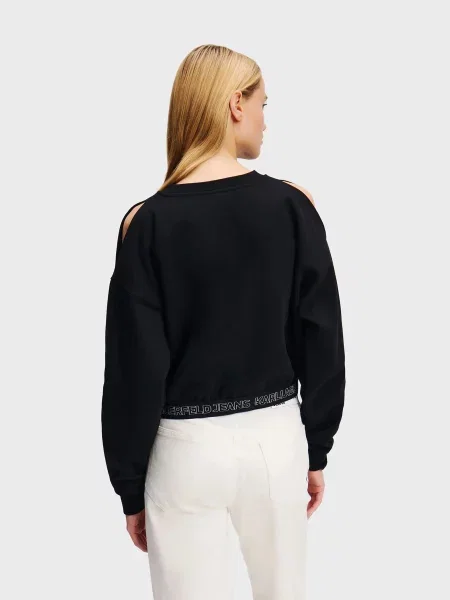 Свитшот Karl Lagerfeld Jeans черный