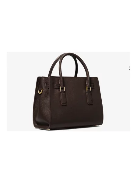 Torebka crossbody Michael Kors skórzana brązowa