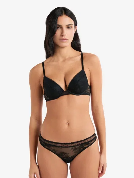 ETAM Spodnje hlačke črna