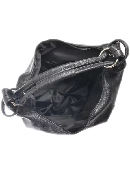 Geanta hobo Luisa Vannini negru