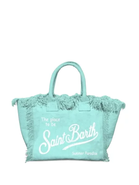 Geantă shopper Mc2 Saint Barth verde