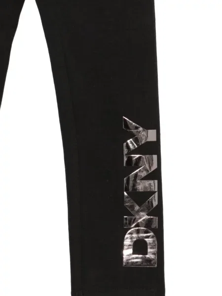 Legginsy dziecięce Dkny czarne