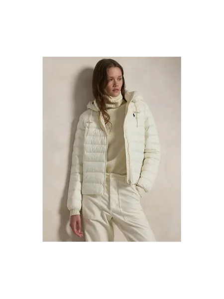 Polo Ralph Lauren Kurtka zimowa Écru beżowa