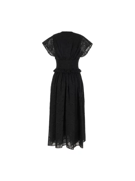 Sukienka midi Tory Burch czarna
