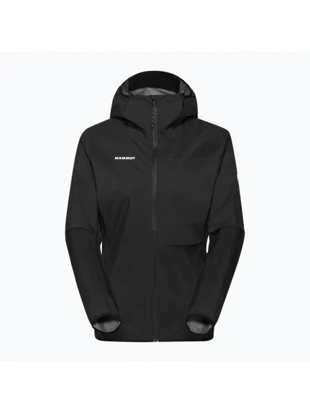 Női esőkabát Mammut Ducan Light HS kapucnis fekete. Méret: M fekete