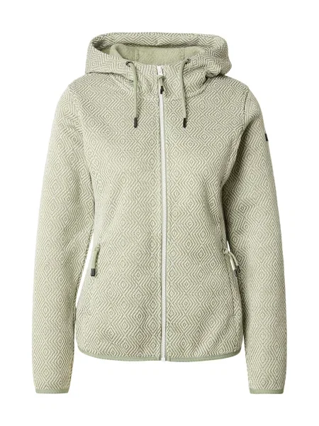 ICEPEAK Funkcionalna jopa iz flisa ADRIAN svetlo zelena bela