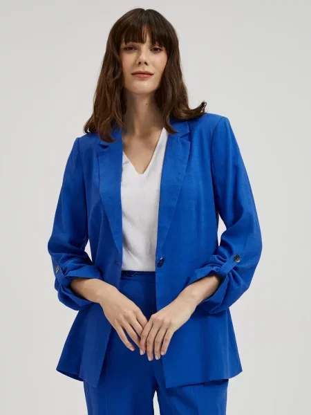 Geacă Moodo albastru