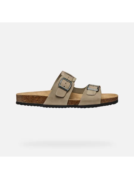 Copati Geox iz semiša rjava