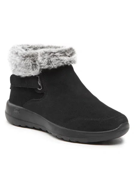 Škornji Skechers črna