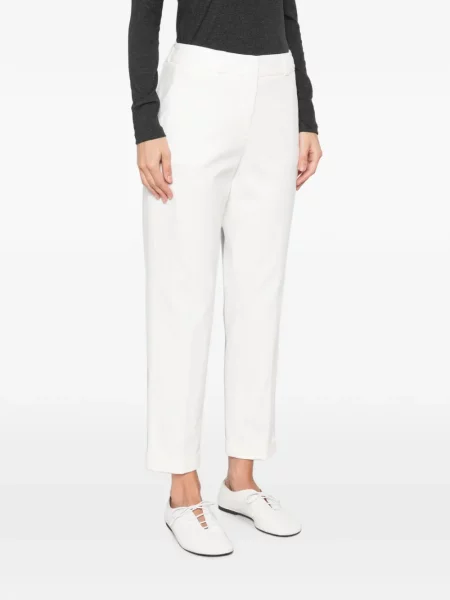 Pantaloni Peserico alb