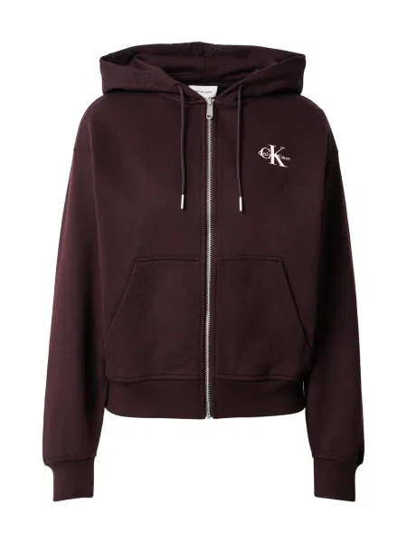 Calvin Klein Jeans Hanorac mov vânătă alb