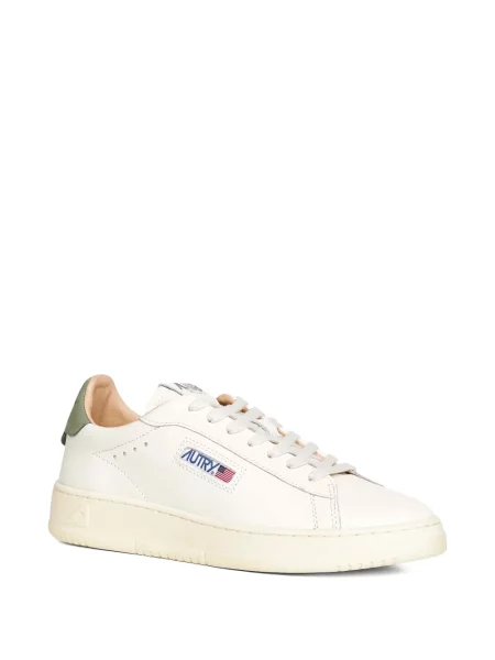 Sneakerși Autry din piele alb