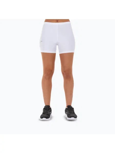 Дамски шорти за бягане Joma Lycra white бяло