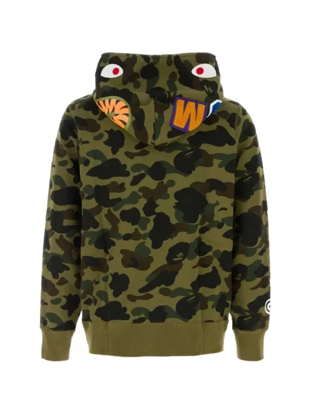 Hanorac cu glugă A Bathing Ape® verde