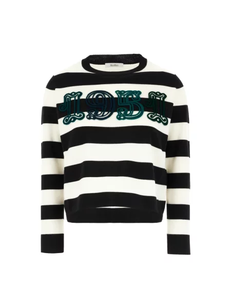 Sweter Max Mara wełniany czarny