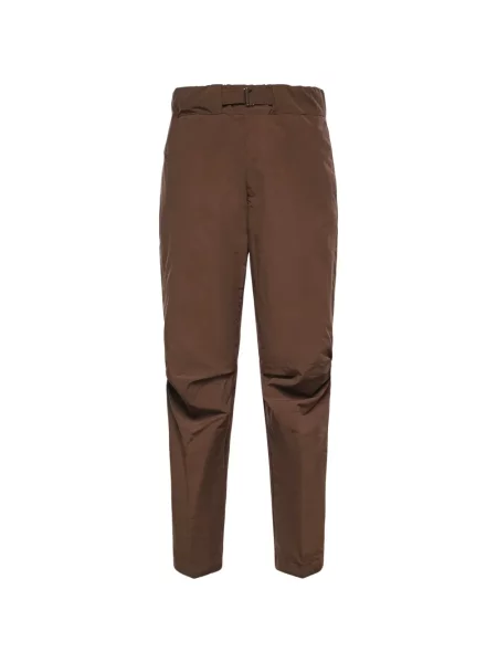 Cu centură pantaloni Giuliano Galiano maro
