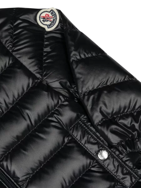 Kurtka puchowa dziecięca Moncler Enfant niebieska