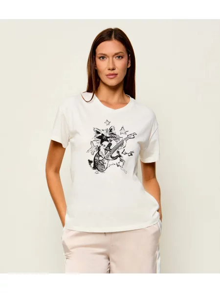Liu Jo Sport Tricou alb