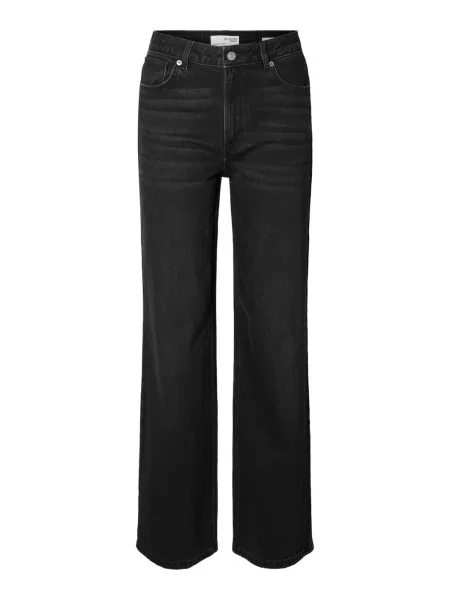 SELECTED FEMME Jeans SLFALICE denim negru
