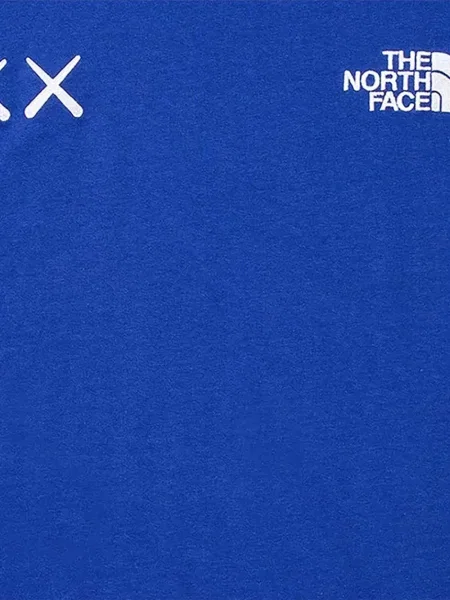 Tricou Kaws cu autograf albastru