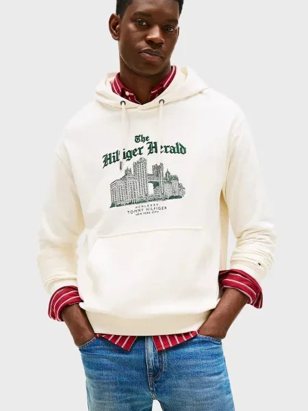 Толстовка Tommy Hilfiger белая