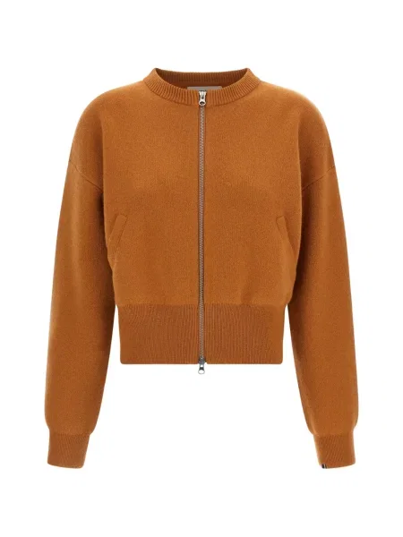 Cardigan Extreme Cashmere din cașmir portocaliu