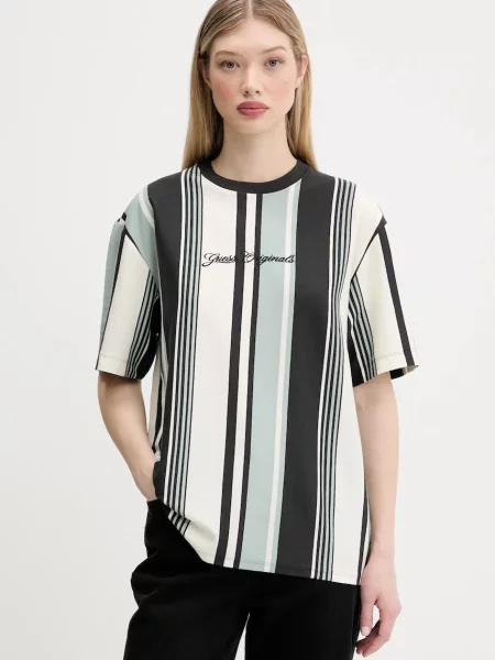 Guess Originals t-shirt turkusowy