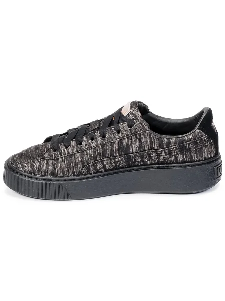 Pantofi Puma cu platformă negru