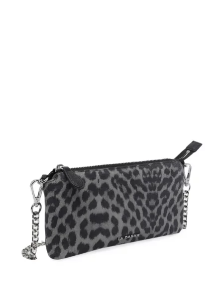 Body La Carrie cu imagine cu model leopard gri