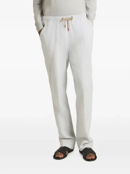 Pantaloni Kiton cu cordon gri