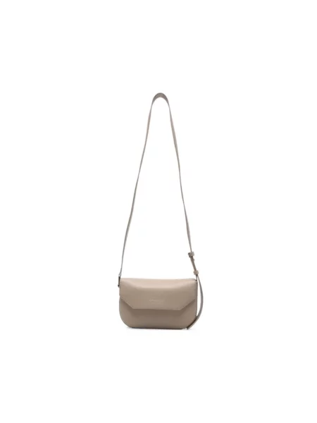 Torebka Emporio Armani skórzana szara