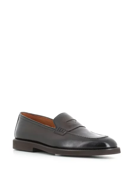 Pantofi loafer Doucal's din piele maro
