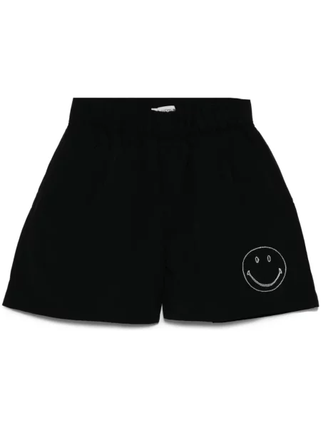 Pantaloni scurți Joshua Sanders cu broderie negru