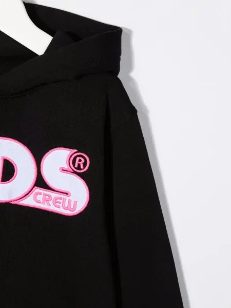 Bluza z kapturem dziecięca Gcds czarna