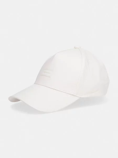 Armani Exchange șapcă de baseball din bej