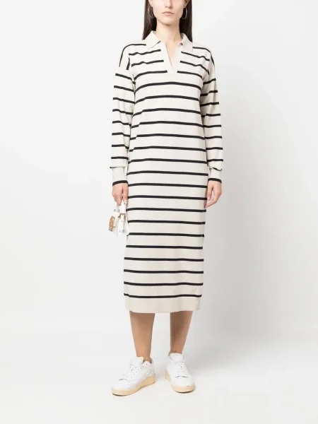 Rochie maxi Tommy Hilfiger până la genunchi de costum