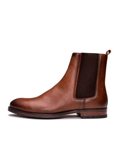 Nae Vegan Shoes Chelsea škornji BASTI B' rjava