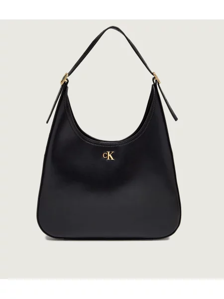 Calvin Klein Geantă Ck Medium Shoulder Bag negru