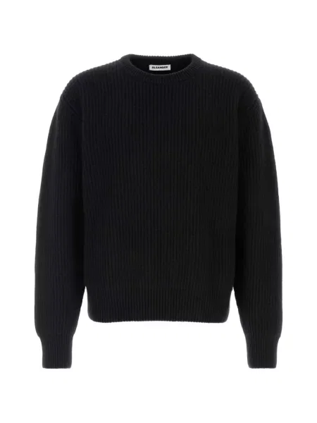 Pulover Jil Sander de lână negru